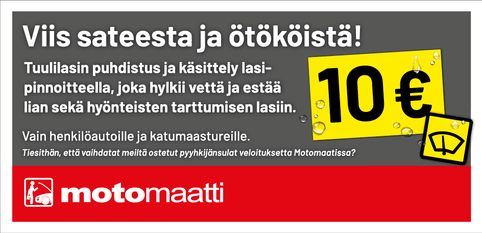 Motomaatin heinäkuun kampanja