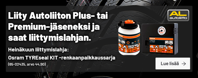 Autoliiton heinäkuun liittymiskampanja